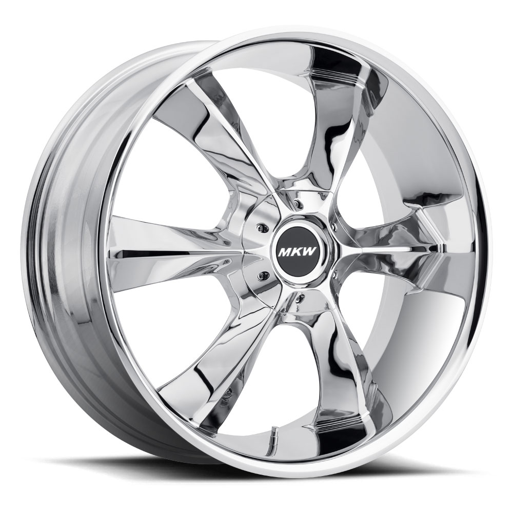 MKW m119 wheel 5lug chrome