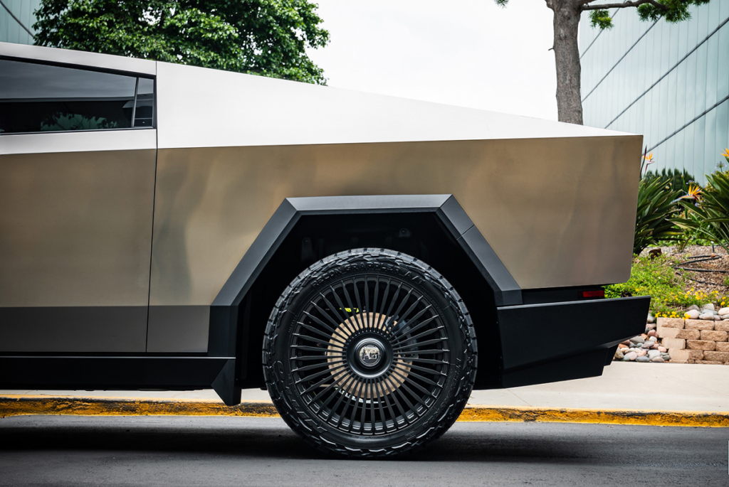 luxury wheels cybertruck