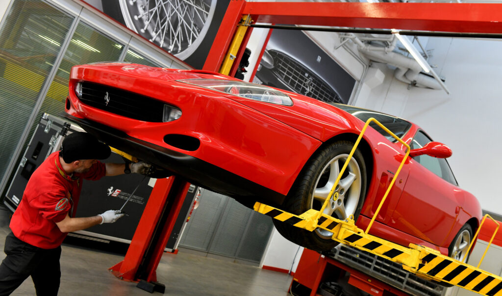 taking care of supercars