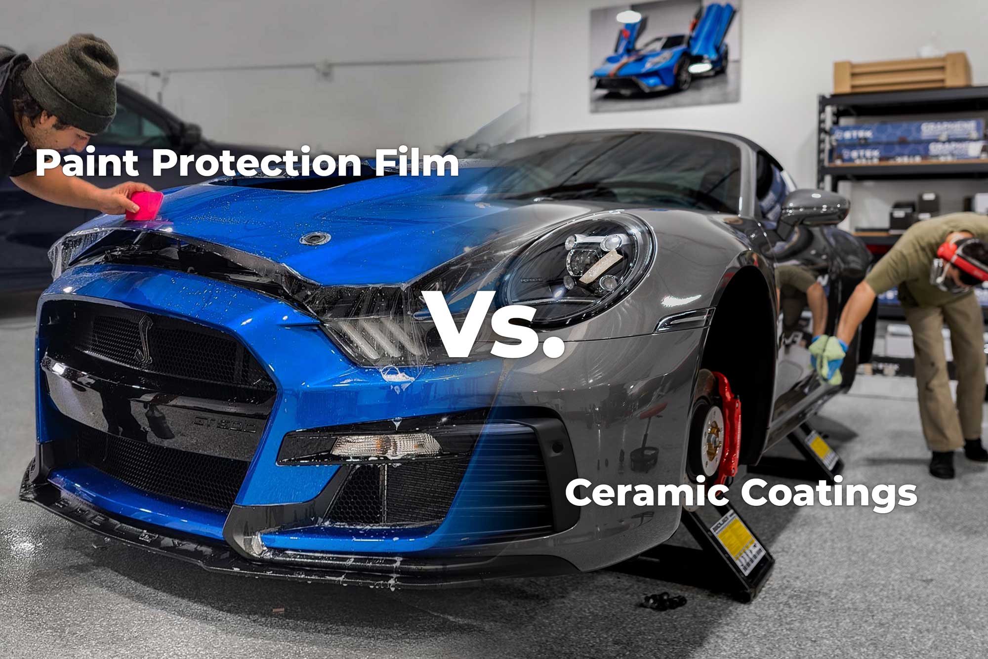 ceramic car coating vs ppf